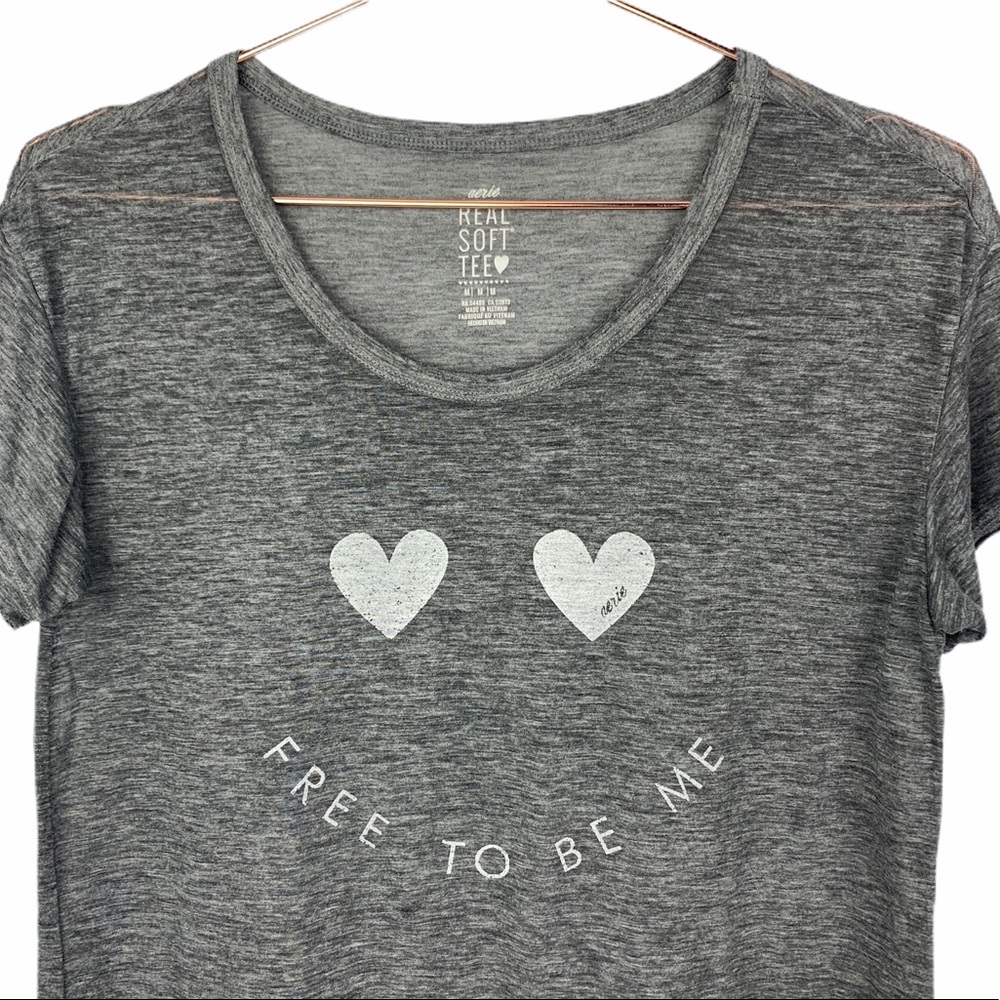 Aerie Free To Be Me Real Soft Tee